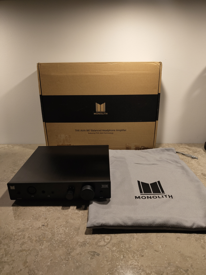 Monolith THX AAA 887 Balance Headphone Amp, RARITET!