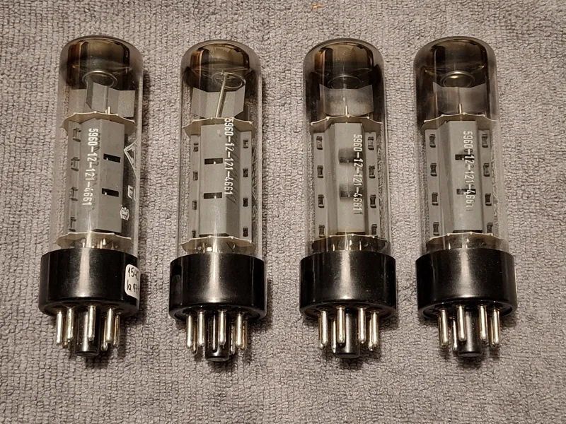 EL34 Telefunken (RFT) matchad kvartett - Bild 4 av 6