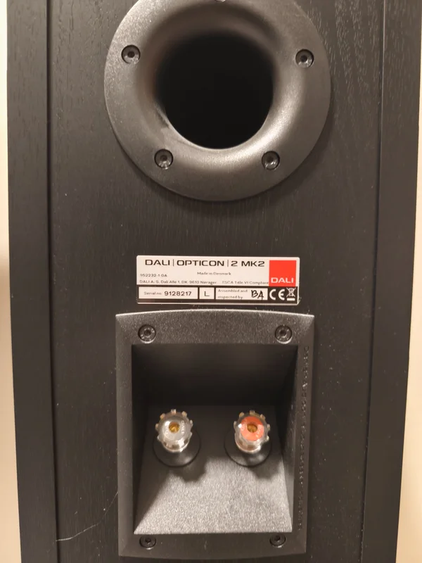 Dali Opticon 2 Mk 2/ Dali Connect Stand E-600 (Svarta) - Bild 7 av 13