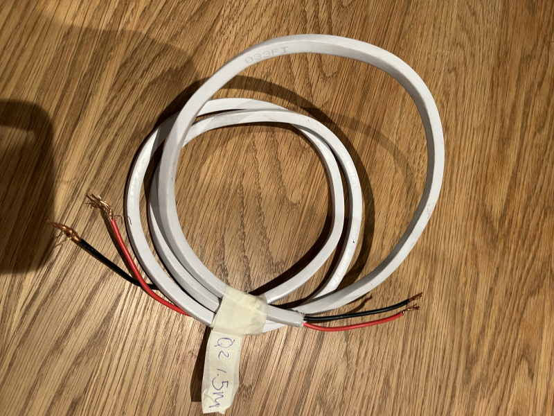 AUDIOQUEST Q2 och AUDIOQUEST ROCKET 33 Högtalarkablar AUDIOQUEST Q2 och AUDIOQUEST ROCKET 33 Högtalarkablar - Bild 2 av 3