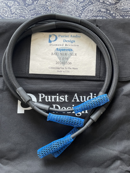 Purist Audio Design Aqueous Diamond Revision XLR-XLR Purist Audio Design Aqueous Diamond Revision XLR-XLR - Bild 1 av 1