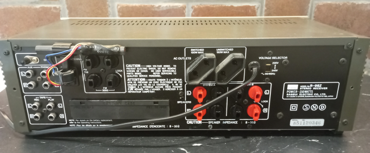 Sansui R-99Z Synthesizer DC Receiver 