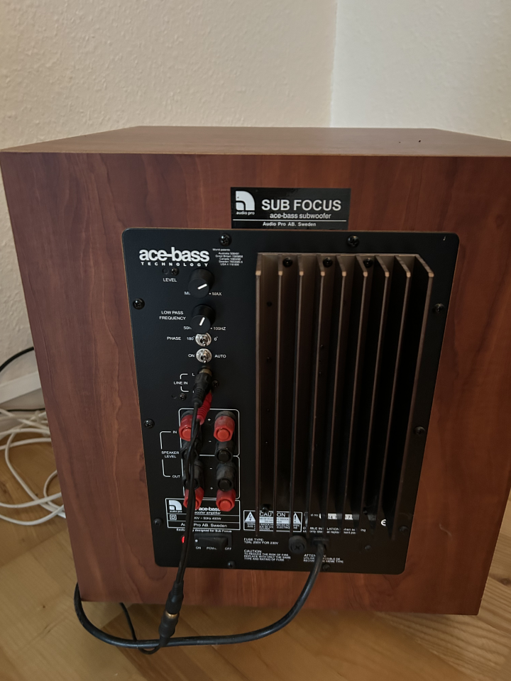 QLN Högtalare + Audio Pro Subwoofer