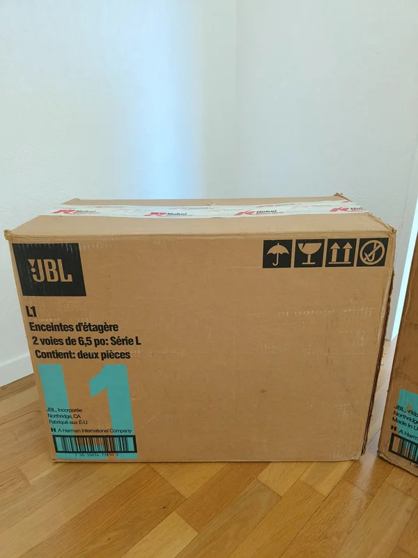 JBL L1 &ndash; Amerikanskbyggda kvalitets&shy;h&ouml;gtalare | Originalemballage - Bild 2 av 2