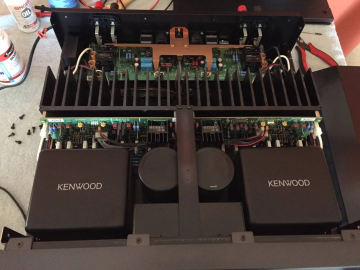 Kenwood Labs  Förstärkare,  Försteg L-1000C & Slutsteg L-1000M