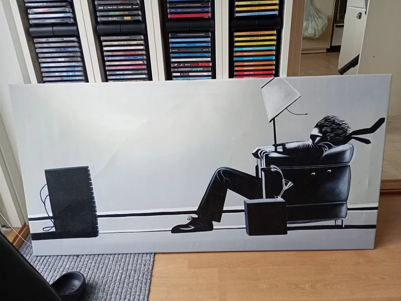 Tavla - Maxell's hifi-reklam "Blown away" Tavla - Maxell's hifi-reklam "Blown away" - Bild 6 av 6