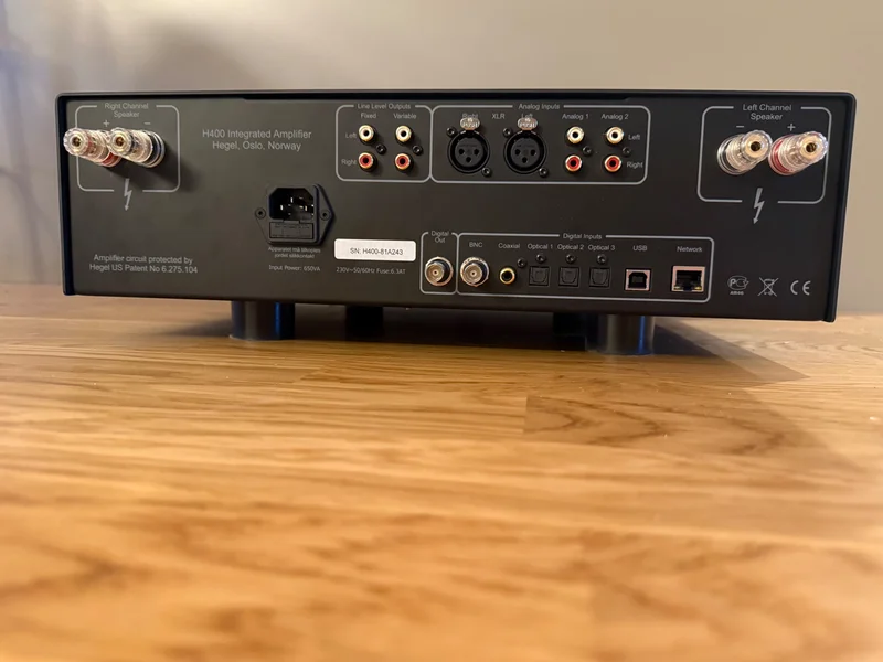 Hegel H400 Nyskick + Garanti - Bild 2 av 5