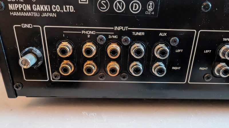 Yamaha C-4 försteg Yamaha C-4 försteg - Bild 4 av 4