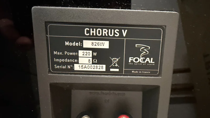 Focal Chorus 826W + Rotel RA-1570 &ndash; kan s&auml;ljas separat - Bild 3 av 6