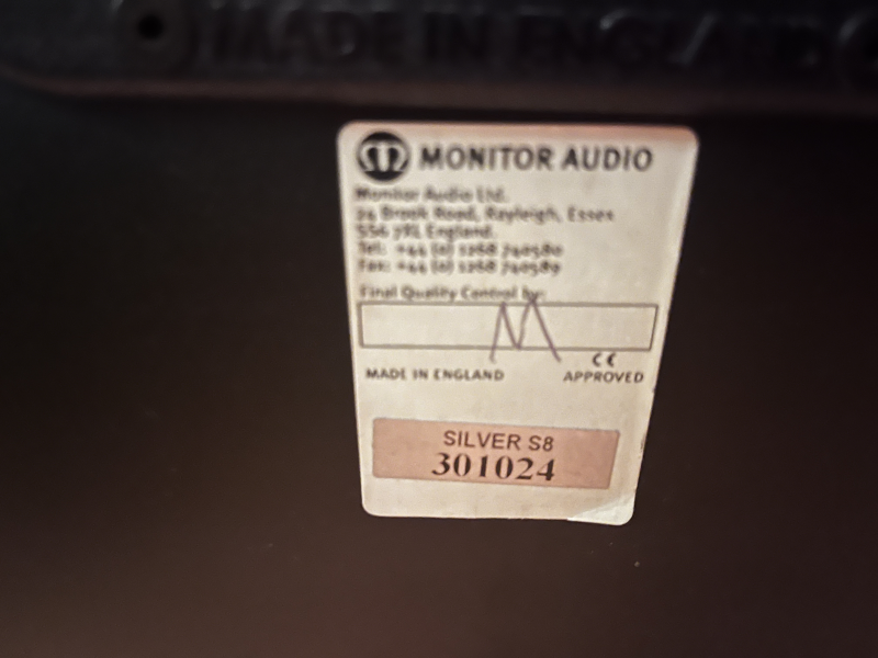 Monitor audio silver 8 - Bild 3 av 5