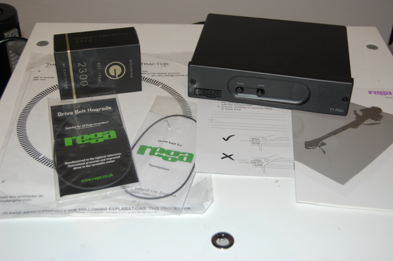 Rega P5, RB700, TT-PSU, Goldring 2300 (ny) - Bild 3 av 3