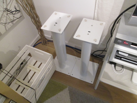 Norstone Högtalarstativ (Vita) 60 Cm