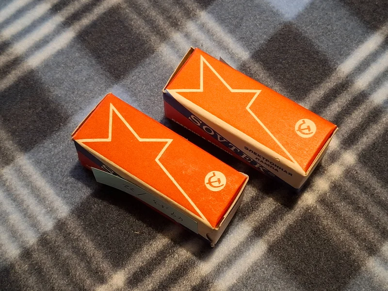 Sovtek 12ax7WXT (12ax7 / ECC83) NOS Matchat Par - Bild 3 av 6