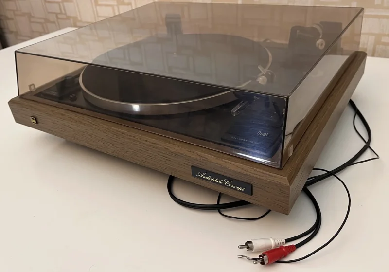 Dual 505-4 med AT VM95ML (R&ouml;d) - Bild 4 av 5