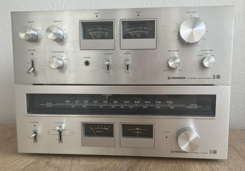 Pioneer SA-606 och TX-606 Pioneer SA-606 och TX-606 - Bild 1 av 5