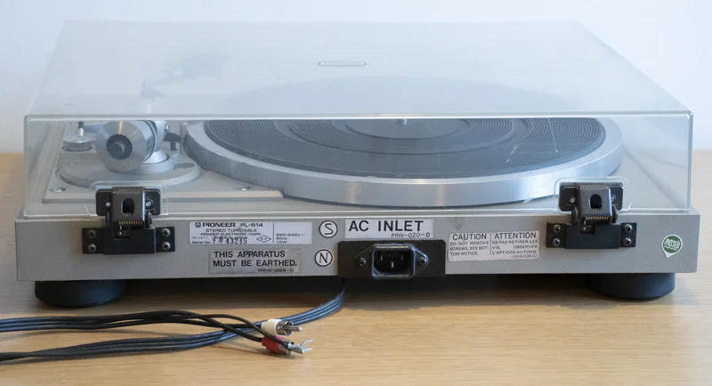 Pioneer PL-514 2-Speed Belt-Drive Turntable (1977-1979) - Bild 5 av 6