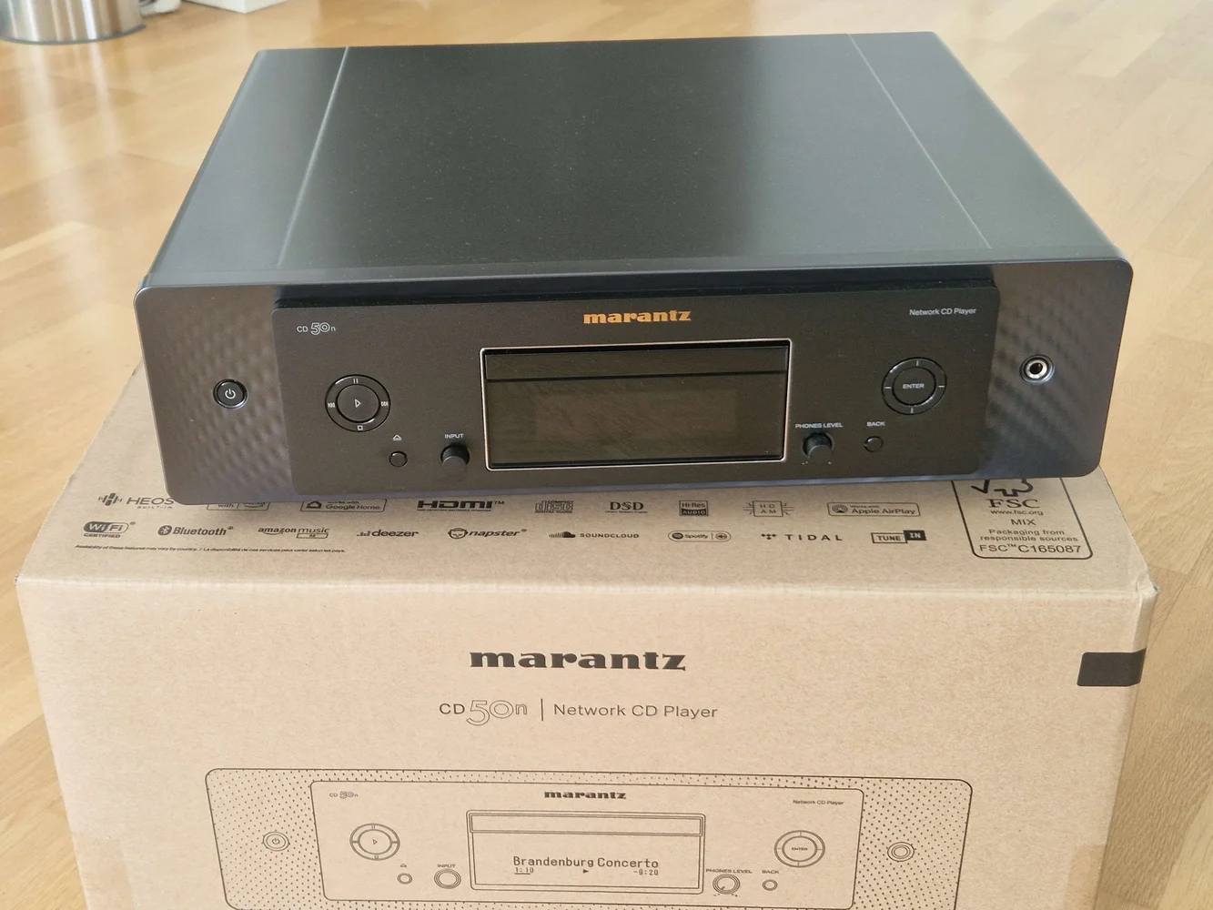 Marantz CD50N streamer och cdspelare