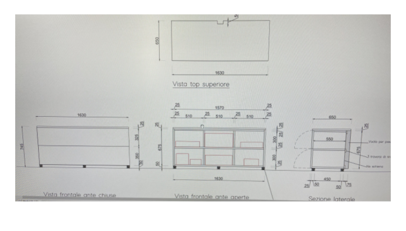 Hi fi möbel från Italien  - Bild 2 av 8