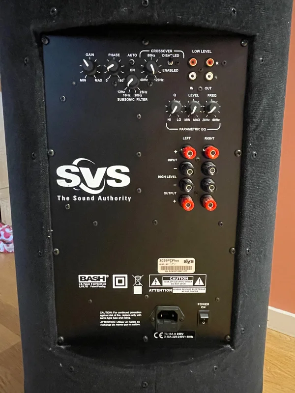 Svs subwoofer 2039pcplus - Bild 6 av 7