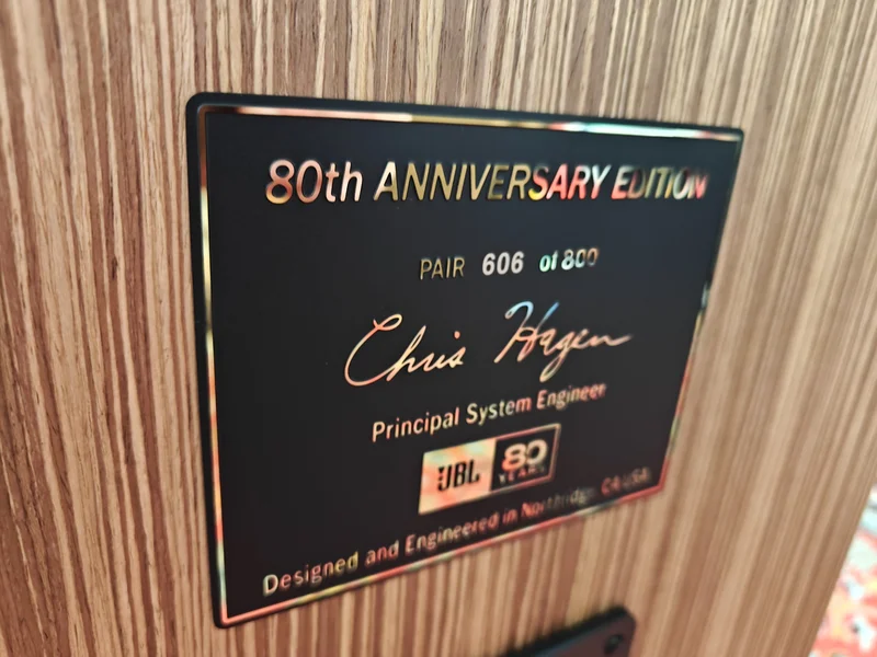 Nya JBL L100 classic 80 anniversary  - Bild 6 av 7