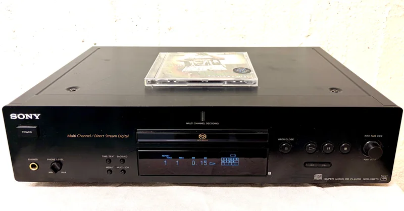 Sony SACD SCD-XB770 Mint condition Sony SACD SCD-XB770 Mint condition - Bild 1 av 1