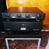 Kenwood Labs  Förstärkare,  Försteg L-1000C & Slutsteg L-1000M