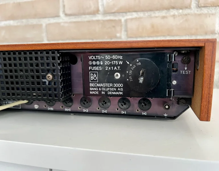 B&O Bang & Olufsen Beomaster 3000 i mycket fint skick. - Bild 9 av 10