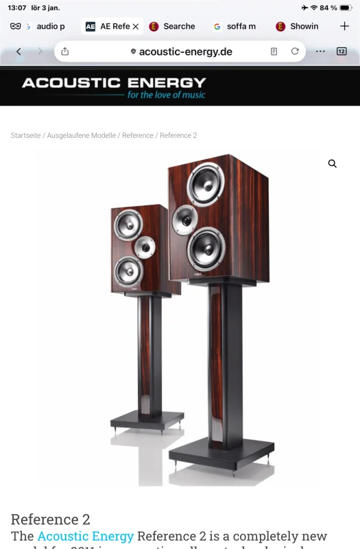 Acoustic Energy reference 2 Acoustic Energy reference 2 - Bild 1 av 2