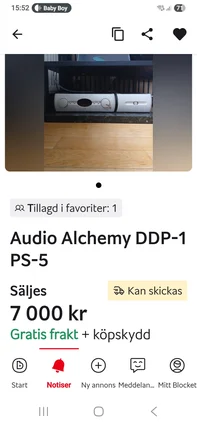 Audio Alchemy DDP-1 PS-5