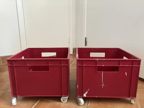 LP backar på hjul