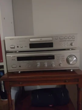 Denon reciever och CD Denon reciever och CD