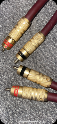 AudioQuest Ruby X3 Hyperlitz RCA-interconnect