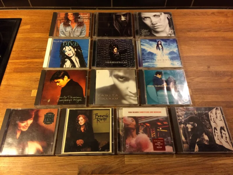CD - FEMALE Pop &amp; Rock - V/A (80-2000-talet) Div. Artister (Fint Skick.!) - Bild 3 av 4