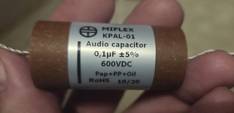 Jantzen Silver 0.1uf/ Miflex kpal01 0.1uf - Bild 3 av 3