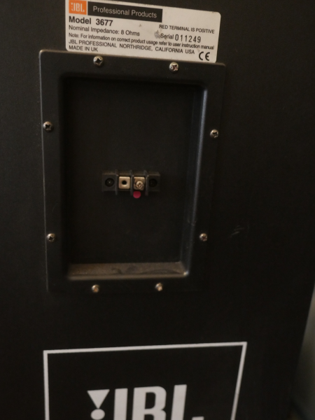JBL Professional 3677 tre stycken högtalare - Bild 2 av 5
