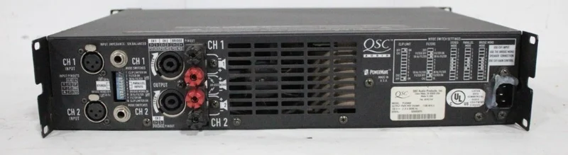 Slutsteg/F&ouml;rst&auml;rkare Qsc plx3402 - Bild 3 av 6