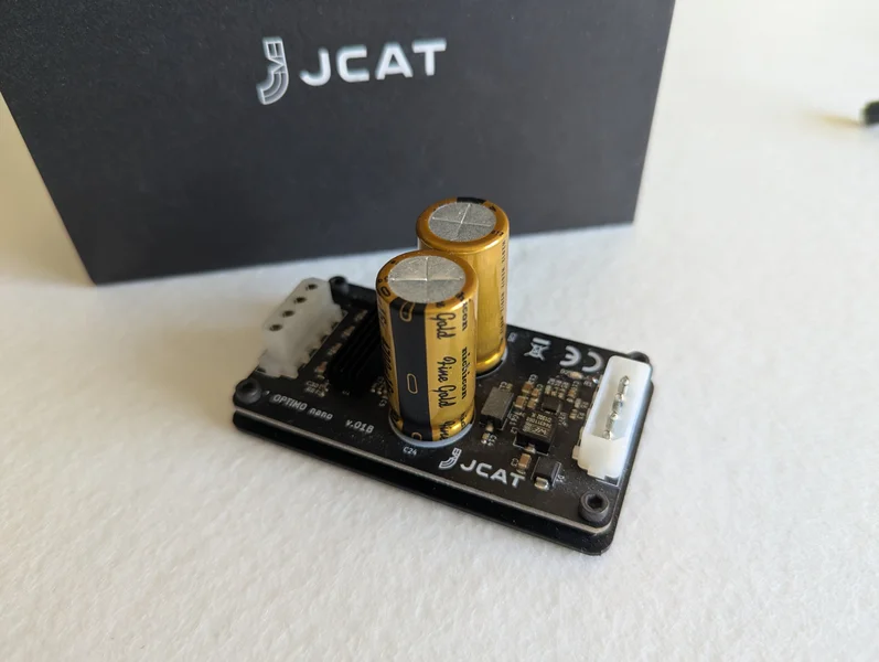 JCAT Optimo Nano 5V power supply upgrade - Bild 3 av 4