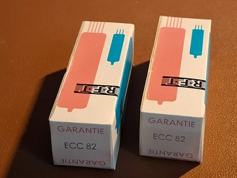 RFT ECC82 / 12AU7 – NOS matchat par – 1960-tal – Made i...