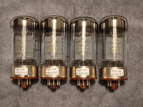 6550 (KT88) Svetlana Winged =C= JSC NOS Matchad kvartet... 6550 (KT88) Svetlana Winged =C= JSC NOS Matchad kvartet...