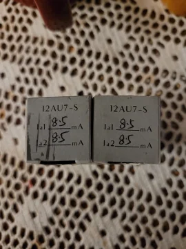 Matchande psvane 12au7-s 2st.