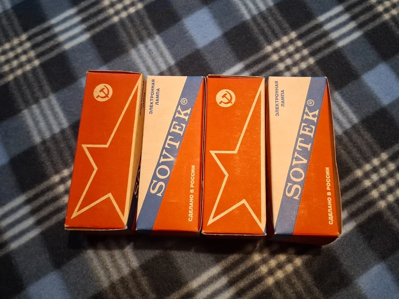 Sovtek 6550WA (6550 / KT88) matchad kvartett NOS - Bild 3 av 6