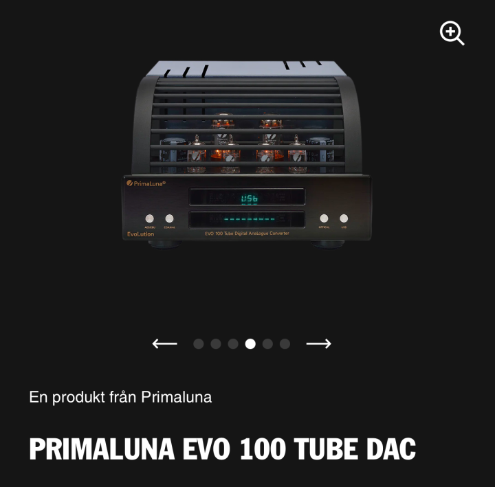 Prima Luna EVO 100 Tube DAC