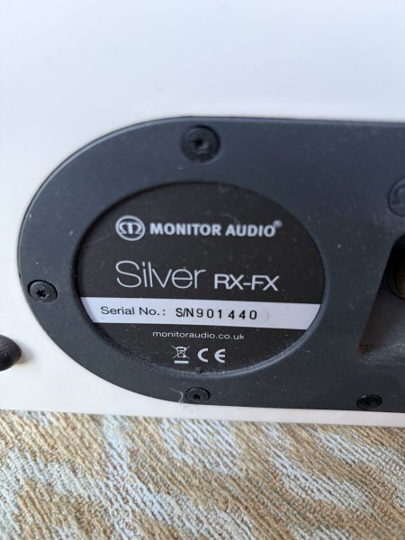 Monitor Audio Silver RX-FX surroundhögtalare (vit) - Bild 3 av 4