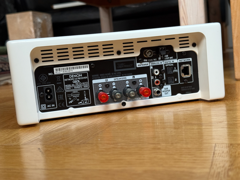 Minianläggning Denon RCD N-10 - Bild 2 av 3