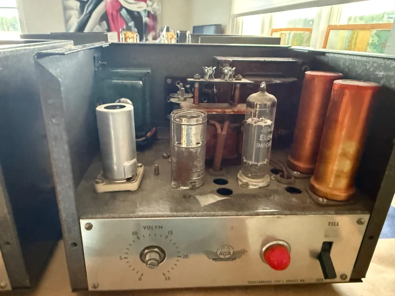 AGA MONOBLOCK EL84 SE R&ouml;rf&ouml;rst&auml;rkare - Bild 5 av 11