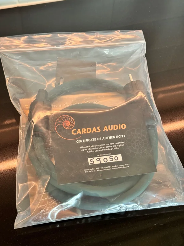 Cardas Parsec Power 1,5m Cardas Parsec Power 1,5m - Billede 2 af 3