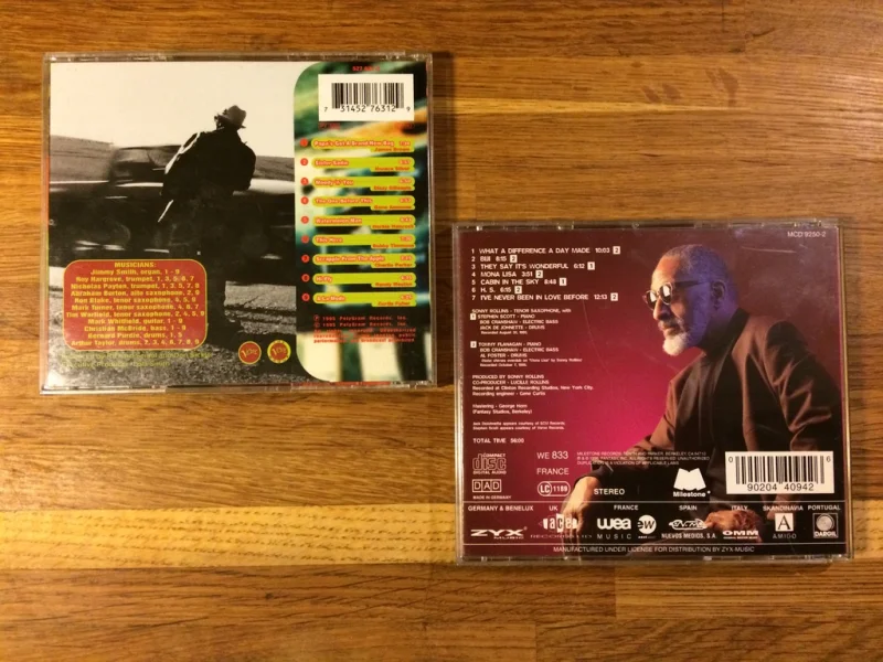 CD - JIMMY SMITH + SONNY ROLLINS (90´s) Fint Skick.! CD - JIMMY SMITH + SONNY ROLLINS (90´s) Fint Skick.! - Bild 3 av 3
