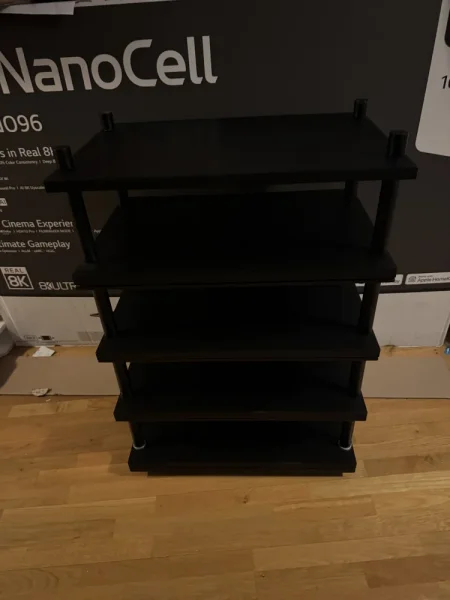 Harmonihyllan 5 hyllplan Tonl&auml;gets b&auml;sta musikm&ouml;bler  - Bild 3 av 3