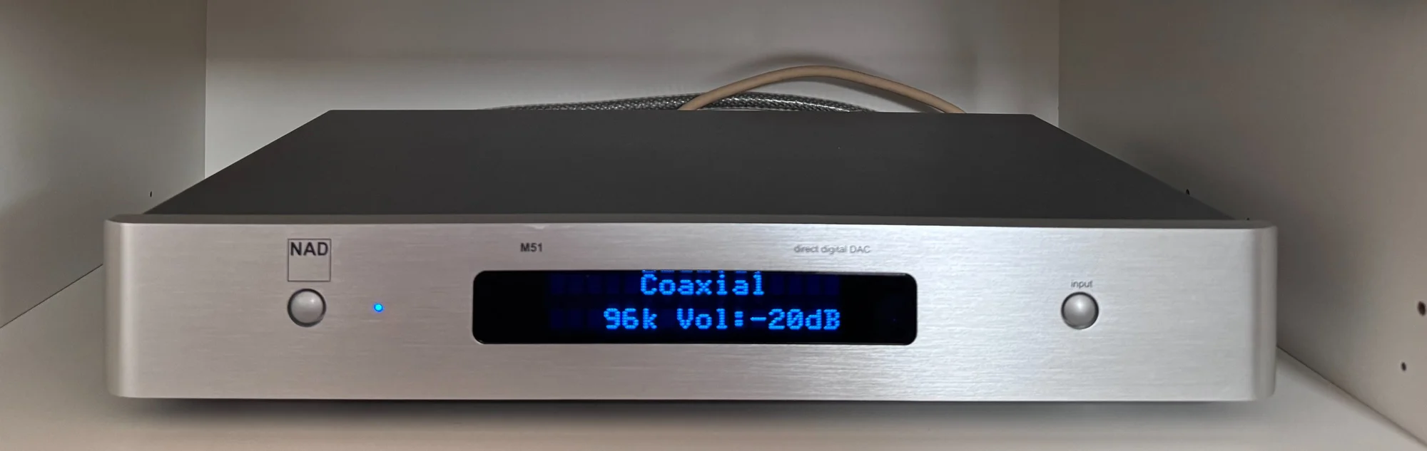 NAD M51 Direct Digital DAC – Masters Series – silver