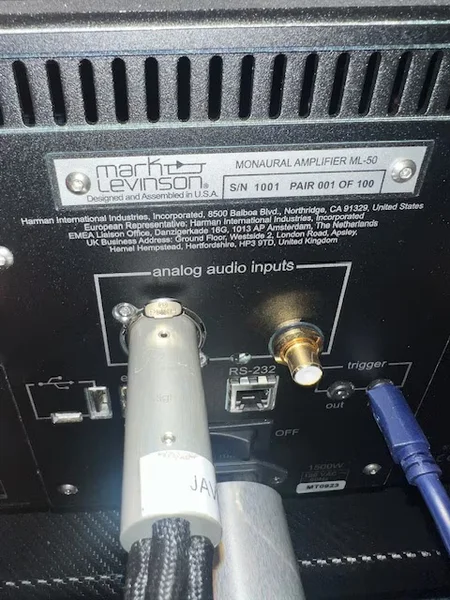 Mark Levinson ML-50 ULTRA RARE! Mark Levinson ML-50 ULTRA RARE! - Bild 6 av 7